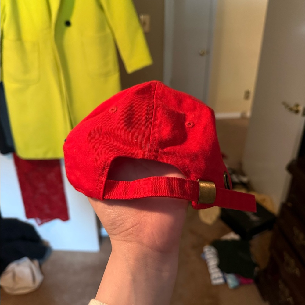 Red Philadelphia Baseball Cap - Picture 3 of 5